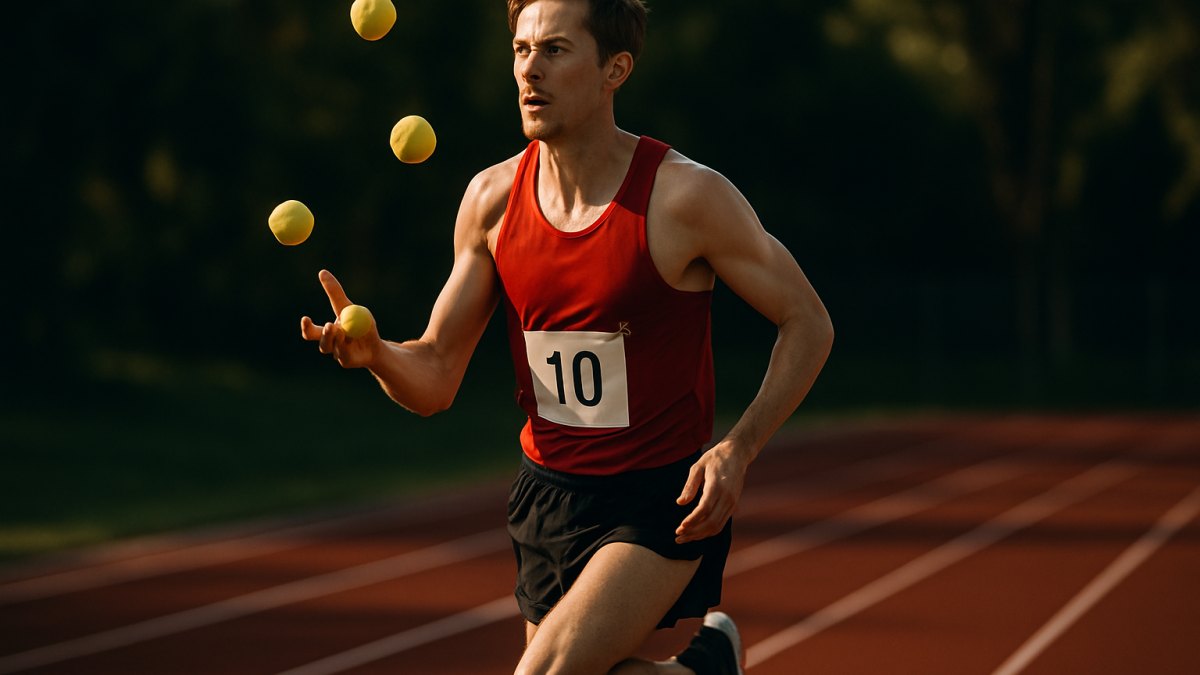 Joggling: The 4-Minute Mile Record Shattered While Juggling