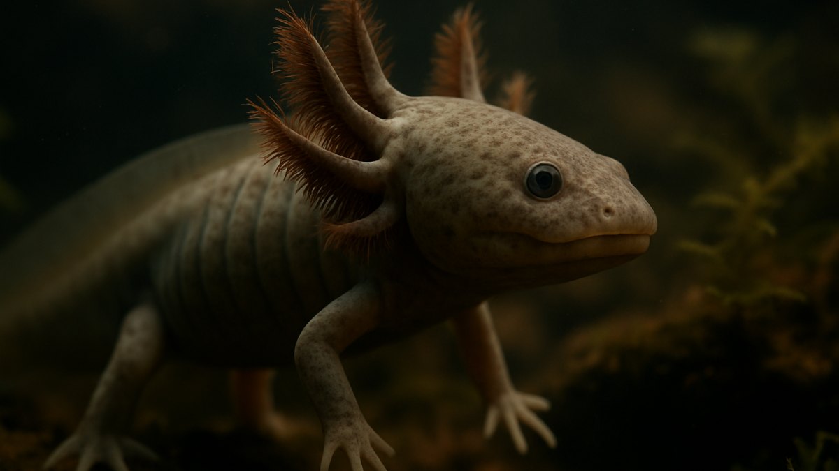 Axolotls Regrow Severed Limbs, Spinal Cords, Heart Tissue, and Even Parts of Their Brains — Without Scars