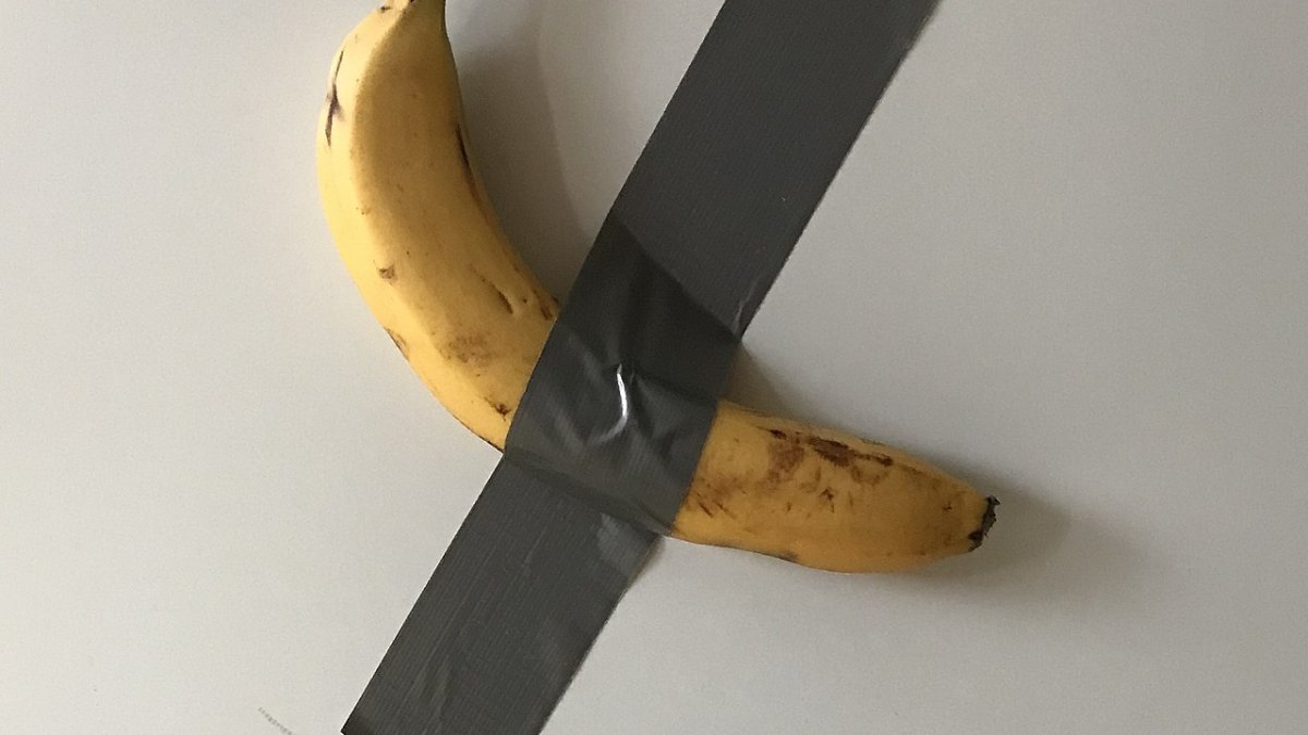 A Taped Banana Sold for $6.2 Million at Art Basel — Then the Buyer Ate It